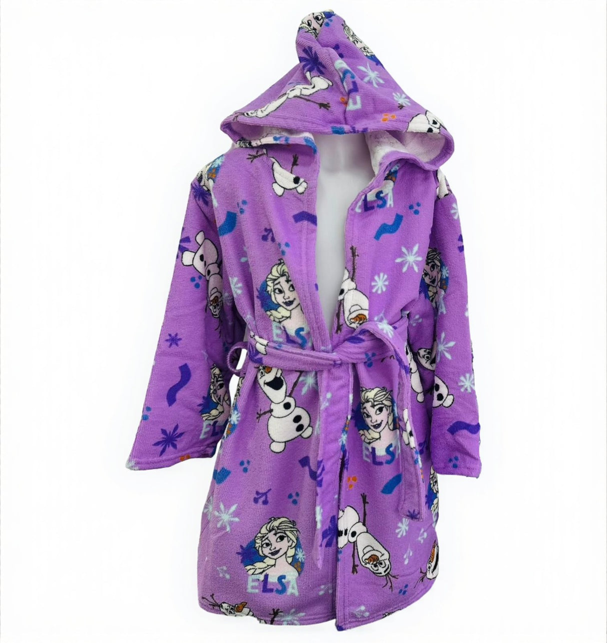 Accappatoio Frozen colore lilla da 3 a 10 anni - Disney