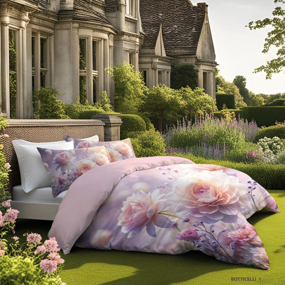 Parure Copripiumino Matrimoniale in Cotone MARTA – Botticelli