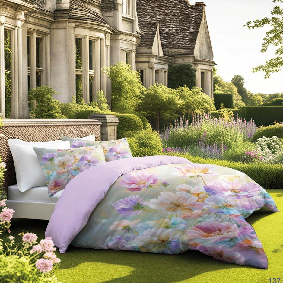 Parure Copripiumino Matrimoniale in Cotone ISABELLA – Botticelli