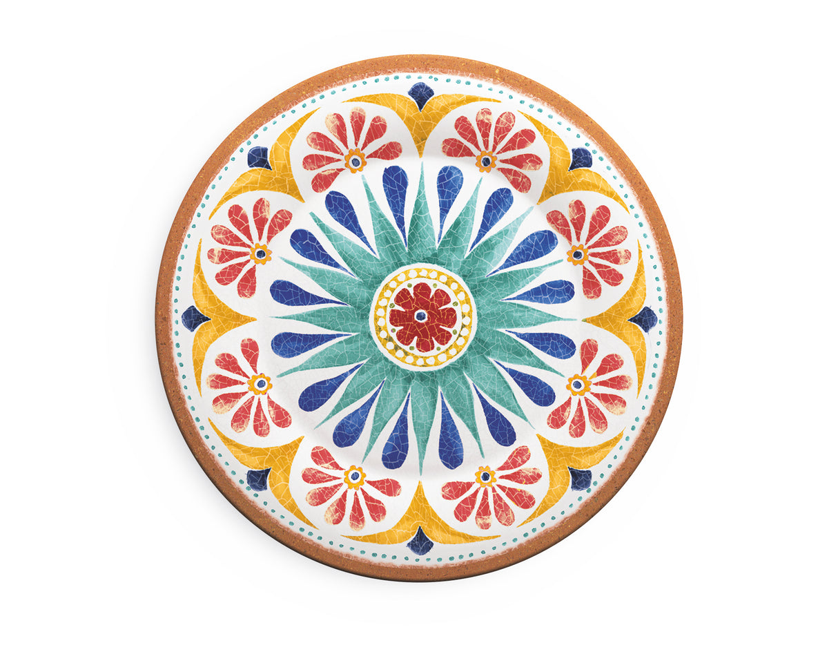 Piatto Dessert PORTO in melamina- conf. 3 pz by Emporio Zani Touch-mel