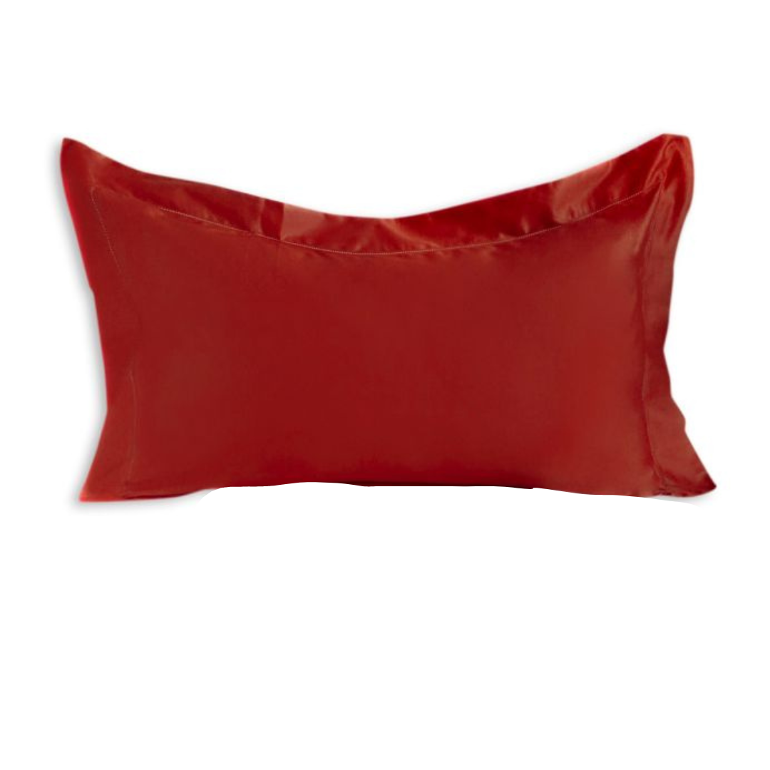 Coppia di Federa in RASO MAJOR con volant e orlo a giorno by Maestri Cotonieri