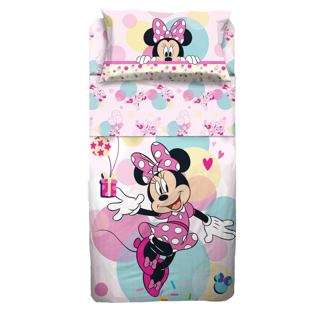 Completo lenzuola singolo MNNIE MOUSE by Disney
