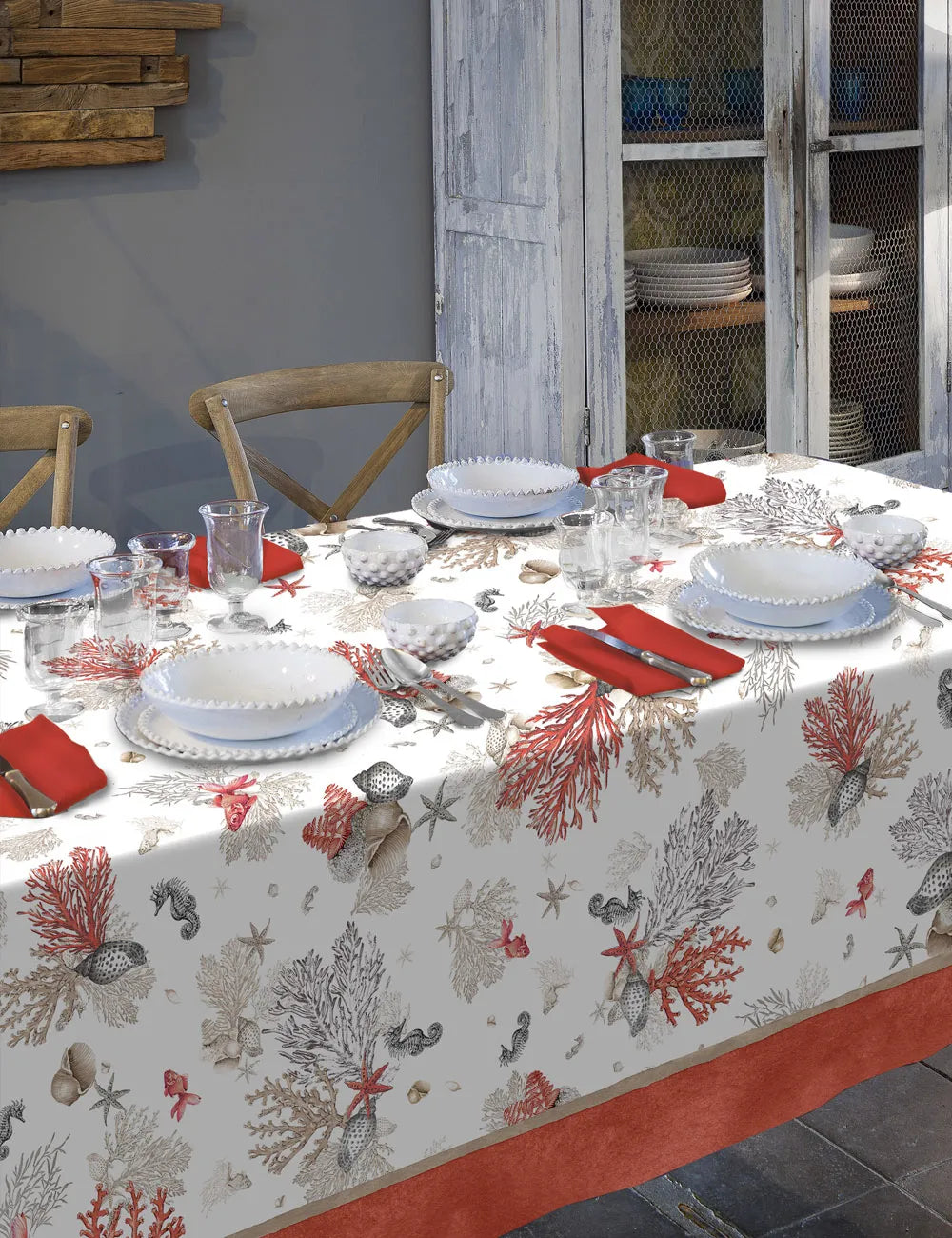 Tovaglia x12 REEF by Tessitura Randi