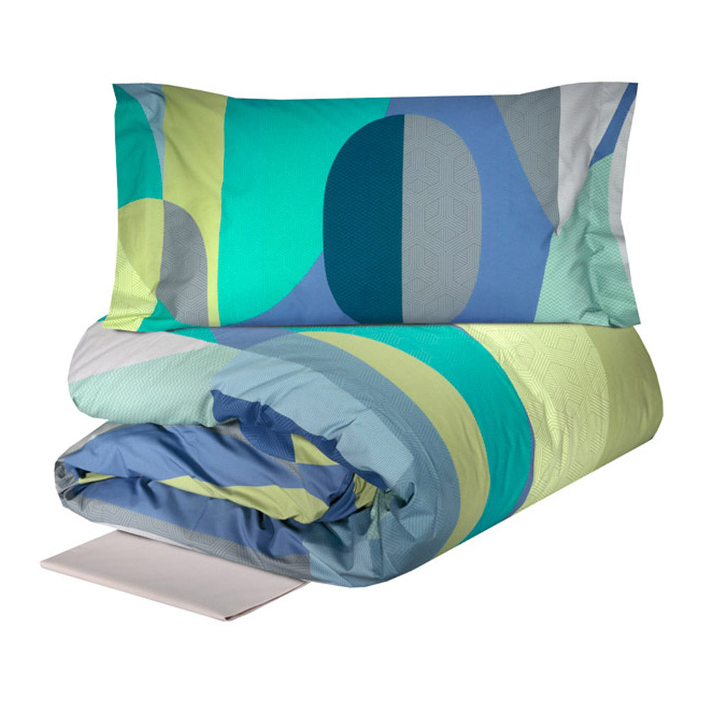 Completo copripiumino 1931 DIECI Matrimoniale, una piazza e mezza by Tessitura Randi