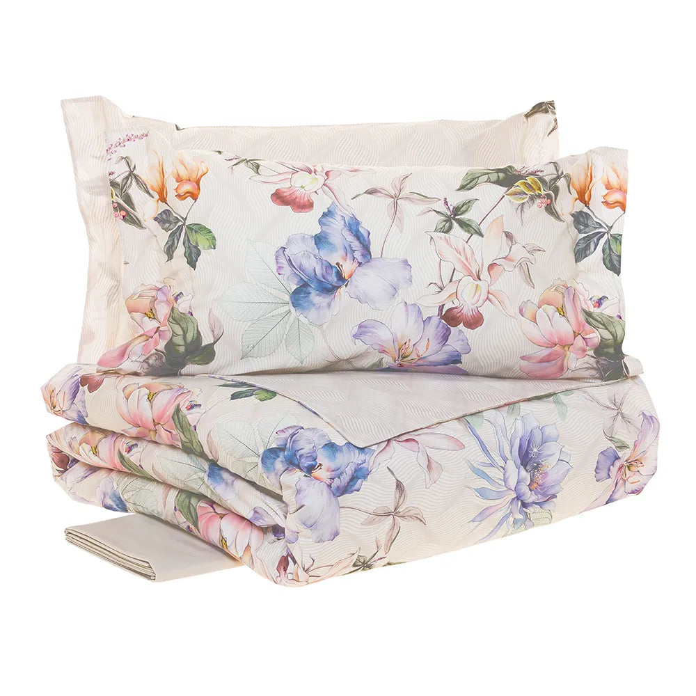 Completo copripiumino MEDEA Matrimoniale by Tessitura Randi