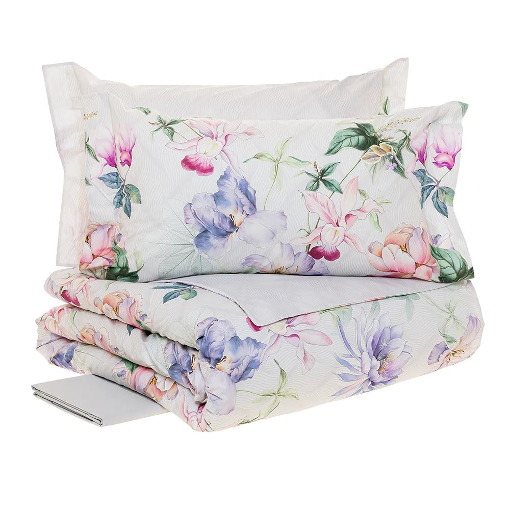 Completo copripiumino MEDEA Matrimoniale by Tessitura Randi