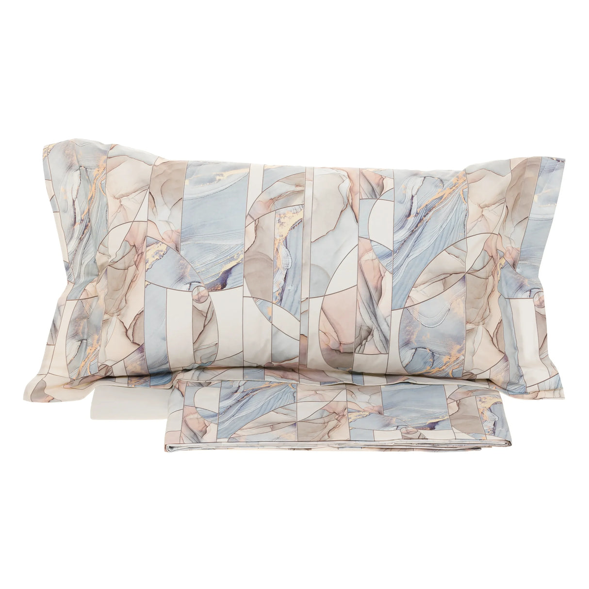 Completo letto 1931 VENTIQUATTRO matrimoniale by Tessitura Randi