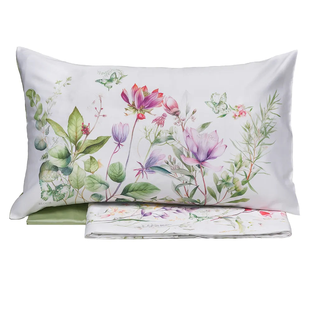 Completo lenzuola WILDFLOWER by Tessitura Randi