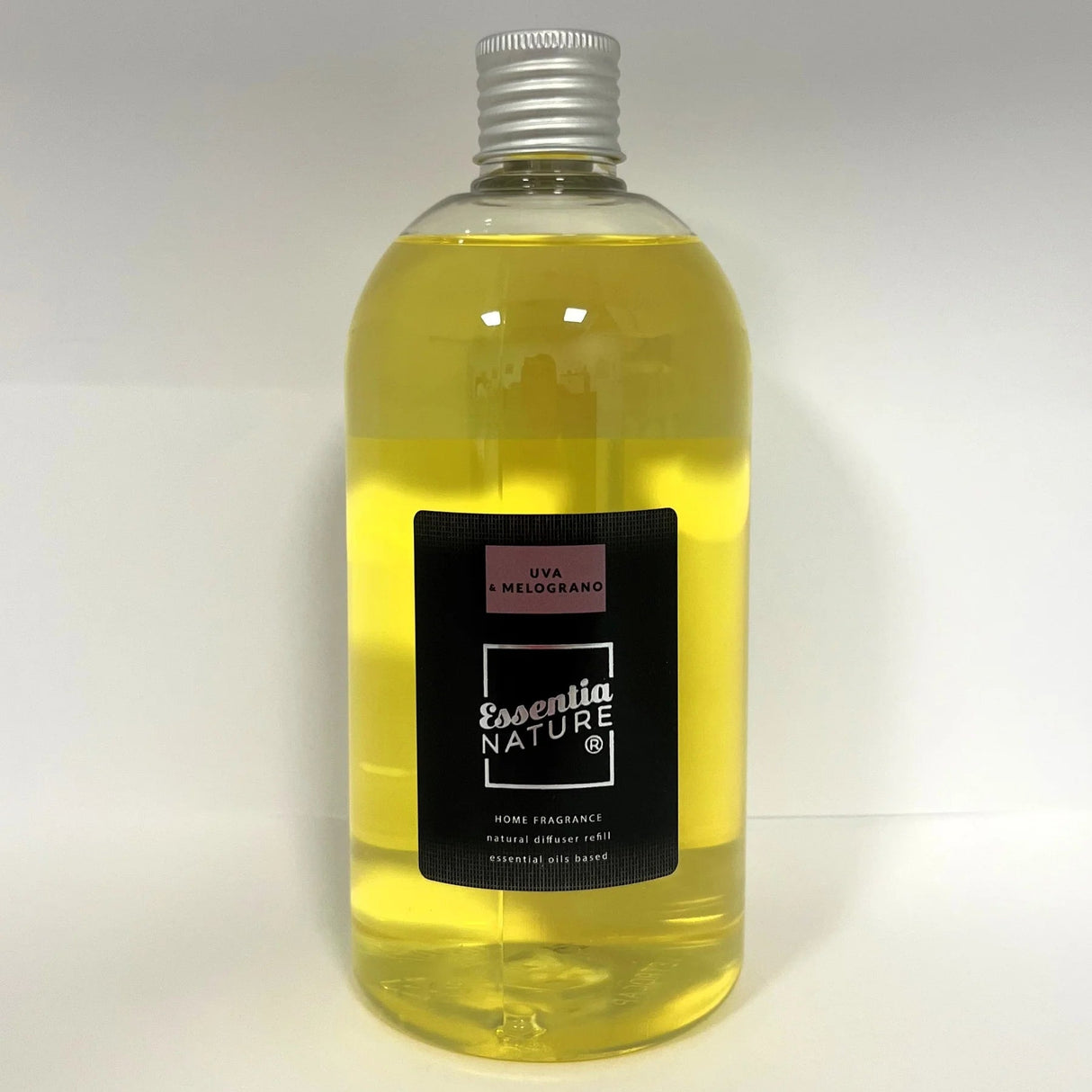 Ricarica per Diffusore Naturale Luxury in Vetro Scuro e Midollini Uva&Melograno 500 ml - Essentia
