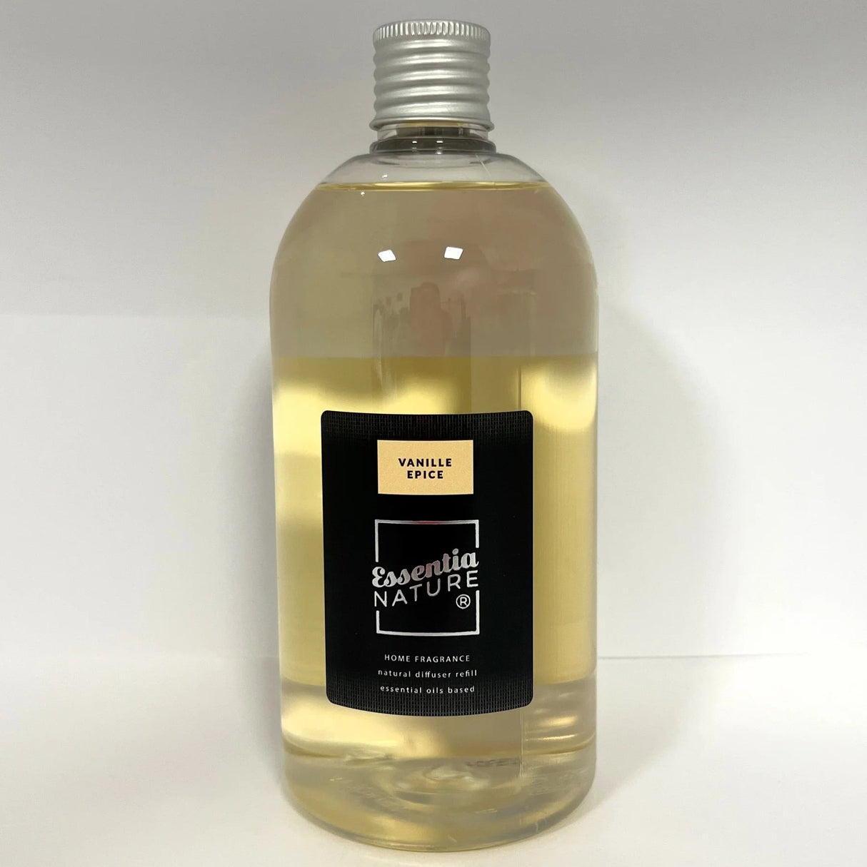 Ricarica per Diffusore Naturale Luxury in Vetro Scuro e Midollini Vanille Epice 500 ml - Essentia
