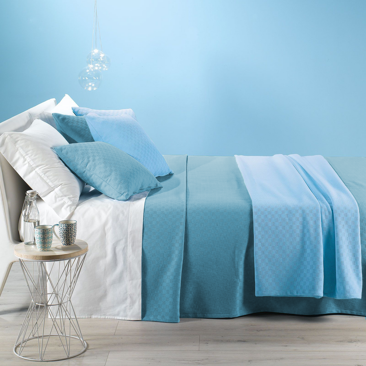 Copriletto piazza e mezza CLORI By Karì