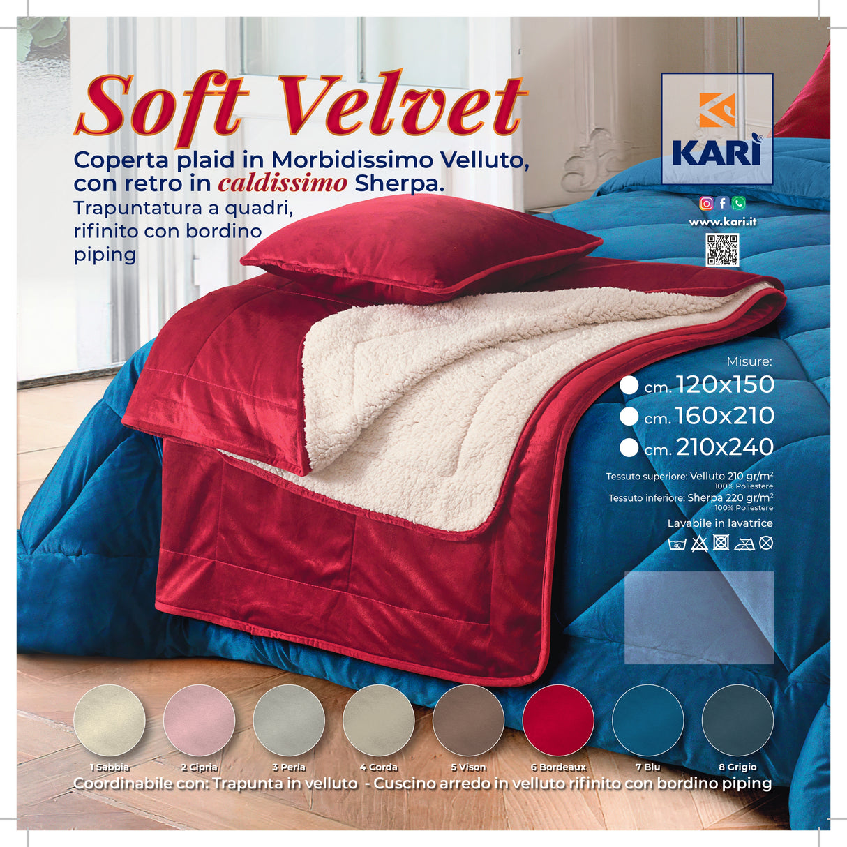 Cuscino SOFT VELVET by KARÌ