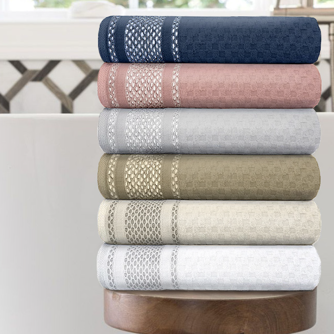 Set Asciugamani 1+1 KONARE' By Biancaluna