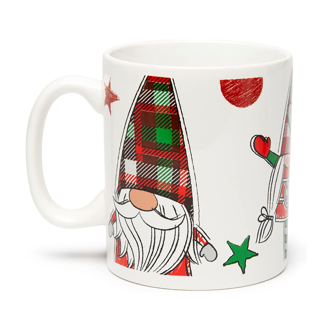 Mug XL TARTAN GNOME By Excelsa (Natale)