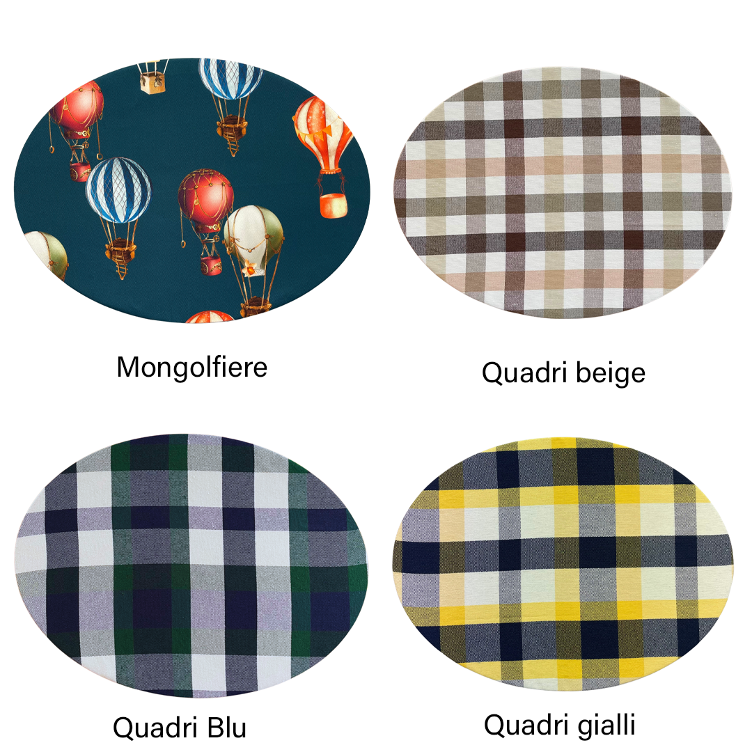 Foderina per Sottopiatto Ovale FANTASIA By Magilù