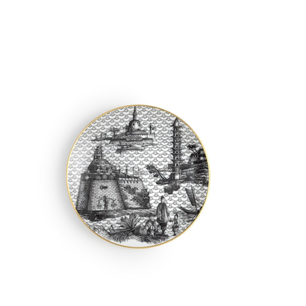 Set 2 Piattini Pane 17 cm Souvenirs De Voyage - Weissestal