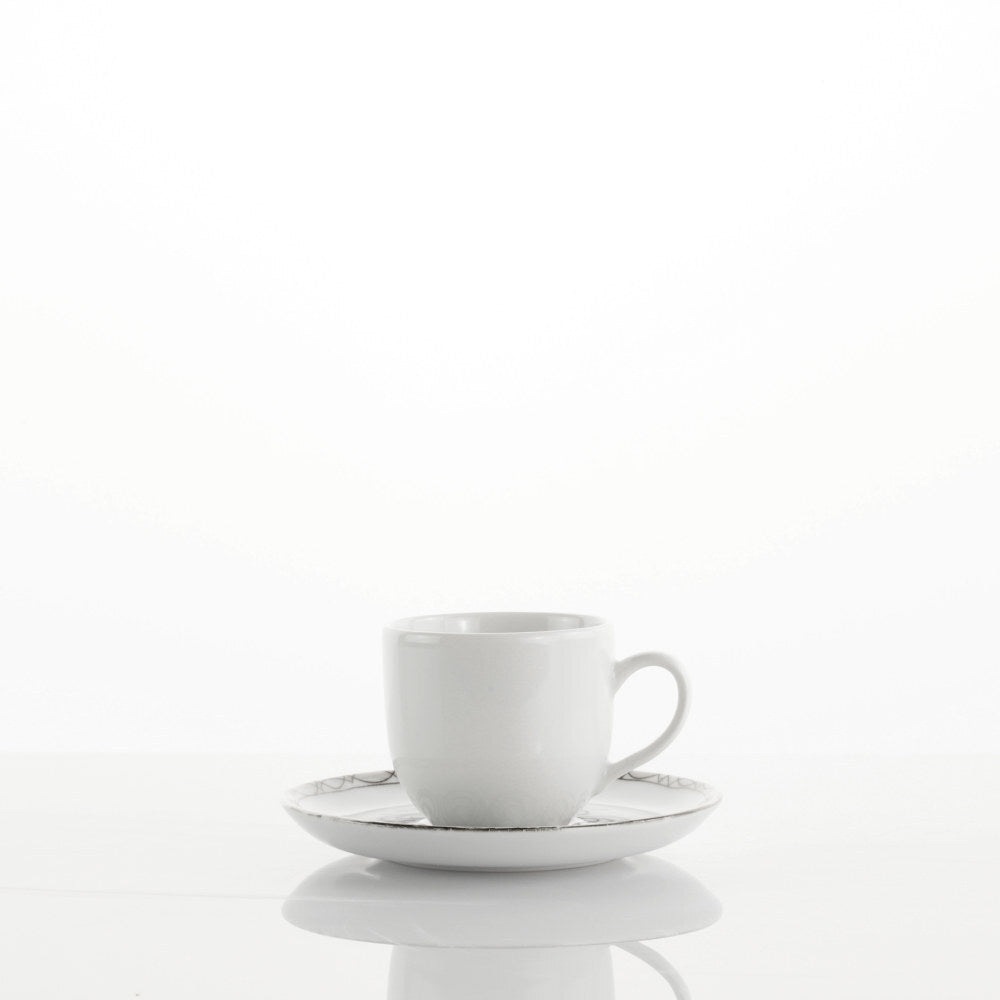 Set 2 Tazze Caffè Sicilia Black - Weissestal