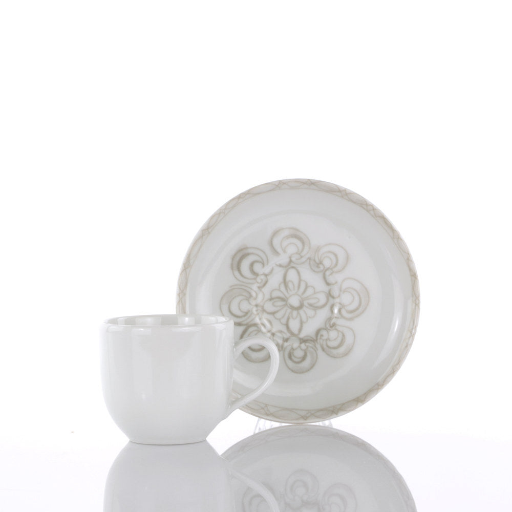 Set 2 Tazze Caffè Sicilia tortora - Weissestal