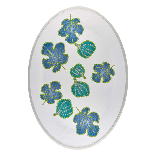 Vassoio Ovale grande FICUS in melamina by Emporio Zani Touch-mel