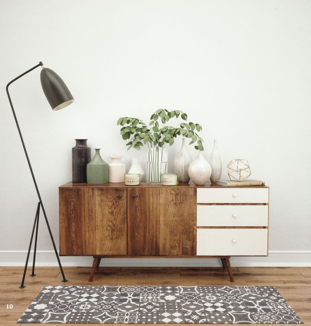 Tappeto TILE Retrogommato Antiscivolo by KARÌ