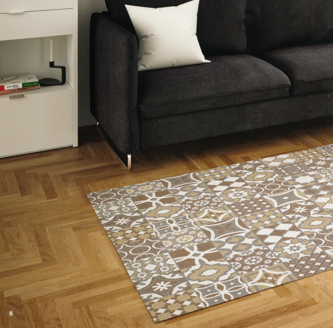 Tappeto TILE Retrogommato Antiscivolo by KARÌ