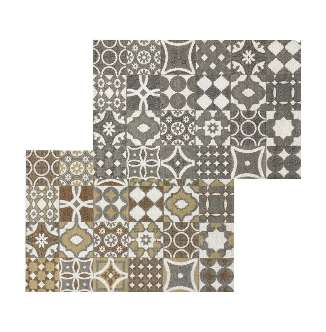 Tappeto TILE Retrogommato Antiscivolo by KARÌ