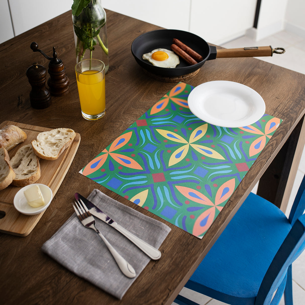 Tovaglietta PUEBLA VERDE By Excelsa