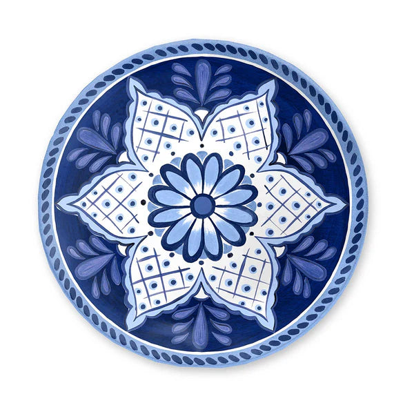 Piatto Dessert SANTORINI in melamina- conf. 3 pz by Emporio Zani Touch-mel