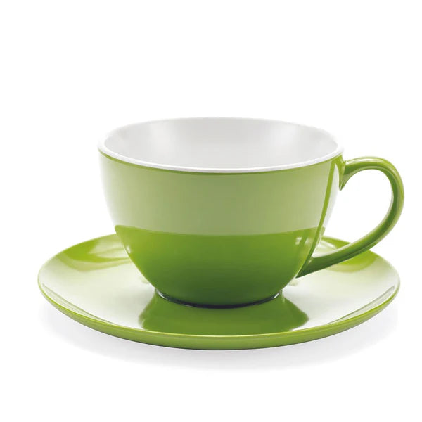 Tazzina con piattino JUMBO MUG OLIVA in melamina by Emporio Zani Touch-mel