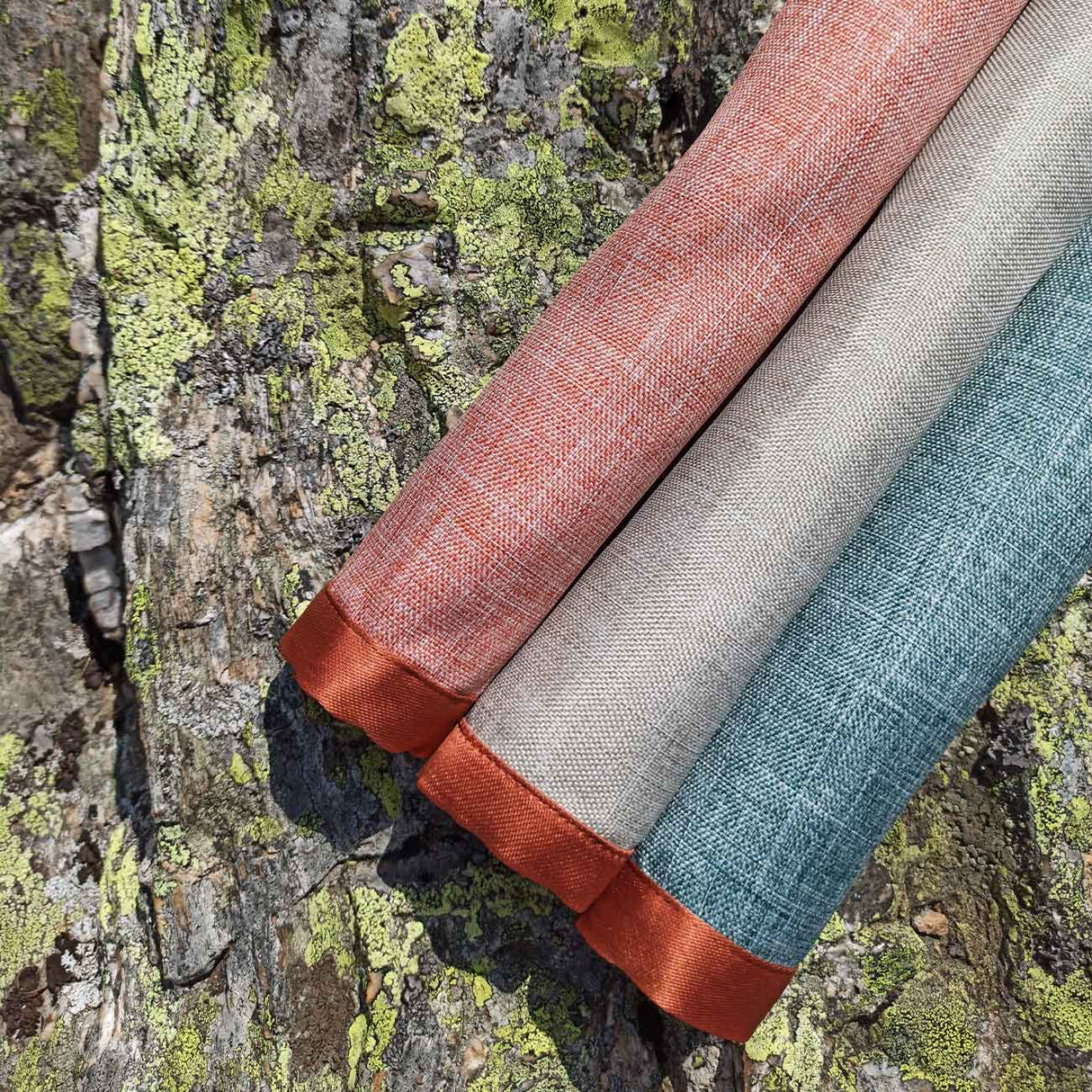 Set di 2 Tovagliette all’americana antimacchia in lino pavone - Magilù