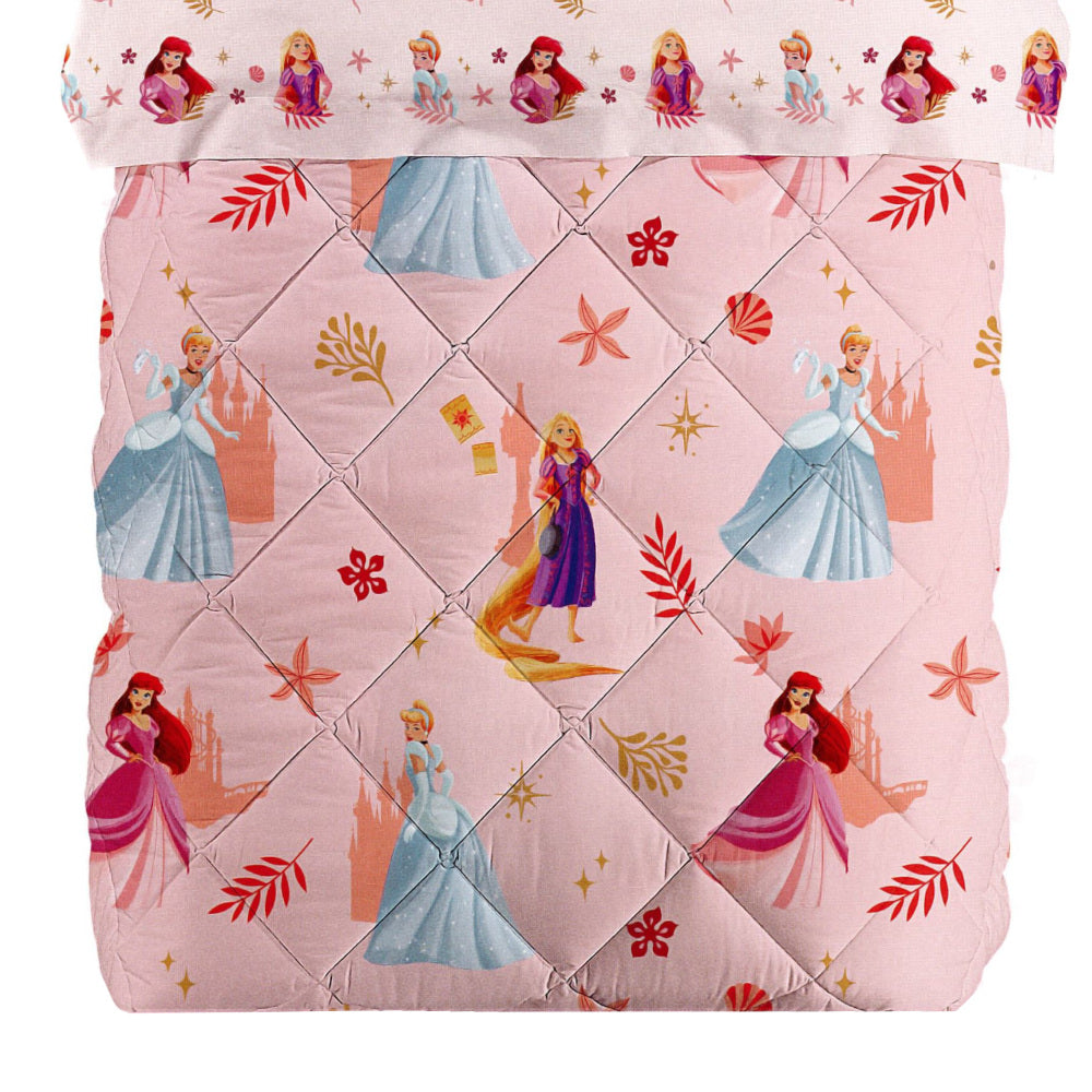 Trapunta singola Disney Magic Princess – Caleffi