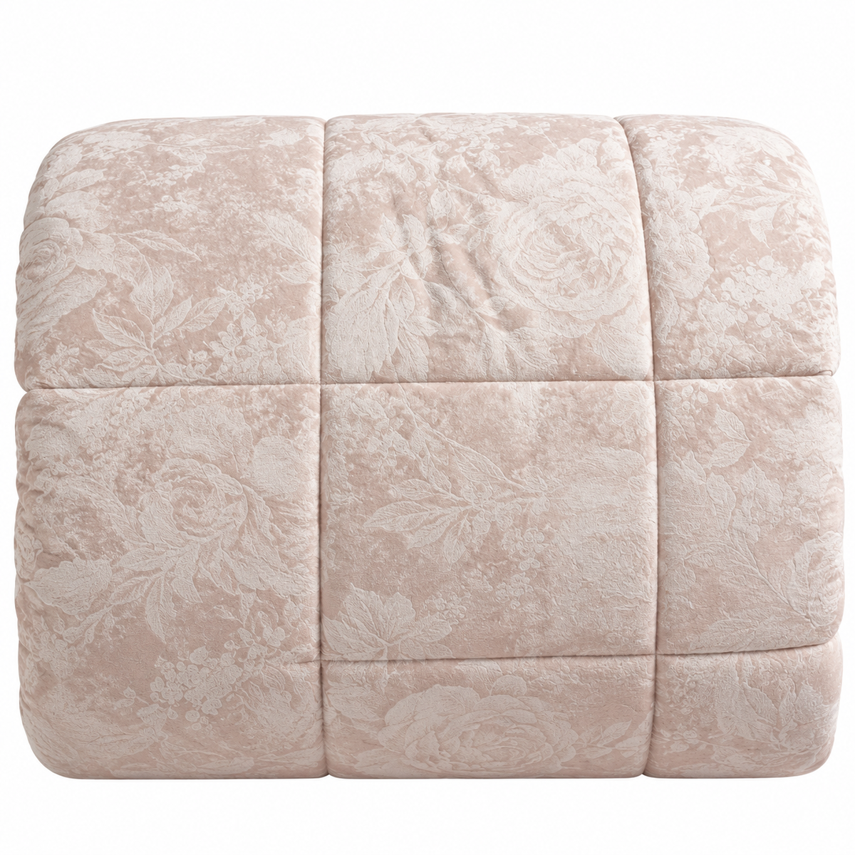 Trapunta Matrimoniale Micaela Effetto Velluto Jacquard con 2 Federe Coordinate - L'Atelier17