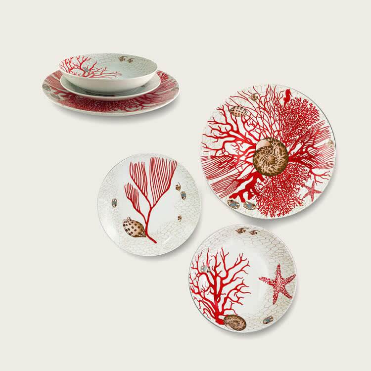 Tris Piatti TERNA by Arca Italy