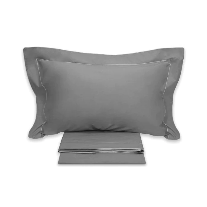 Completo Lenzuola QUEEN Percalle 120 Fili by Maestri Cotonieri