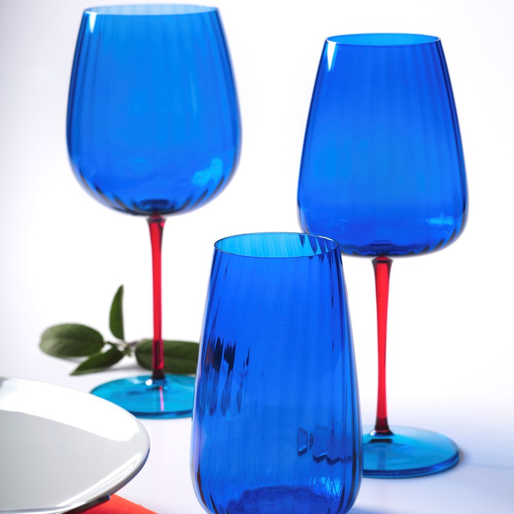 Set Bicchieri/Calici Joy Blu - Weissestal