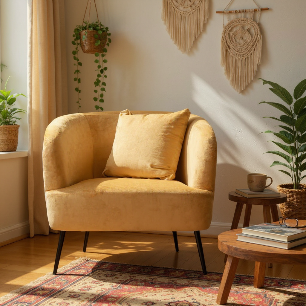 POLTRONA BROWY C/CUSCINO - FERRETTI