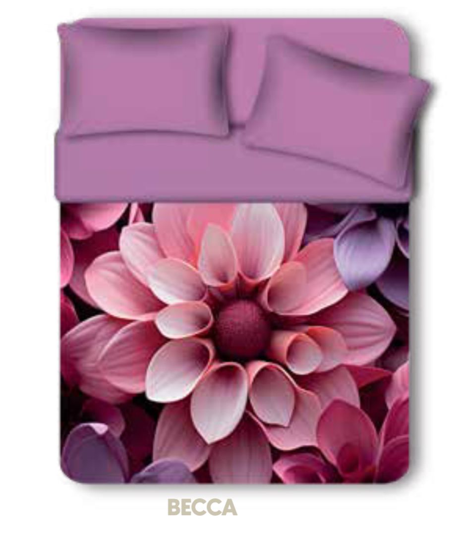 Completo Lenzuola Copriletto BECCA by Biancaluna