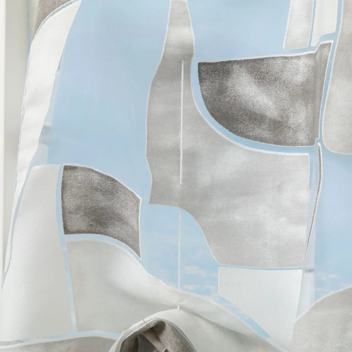 Coppia Tendine Devoreh Nagoya con Tunnel e Roll Up Centrale 60x150cm o 60x230cm - Linea Oro