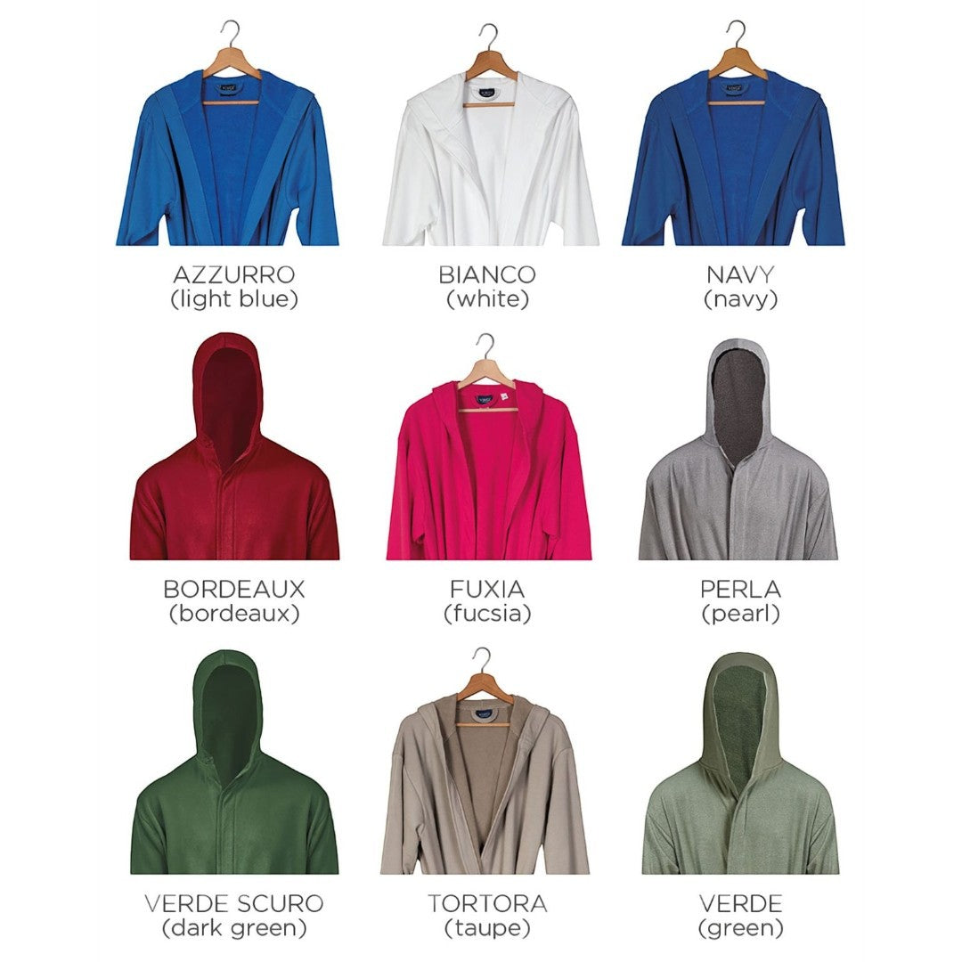 Accappatoio microspugna LISBONA by Vingi