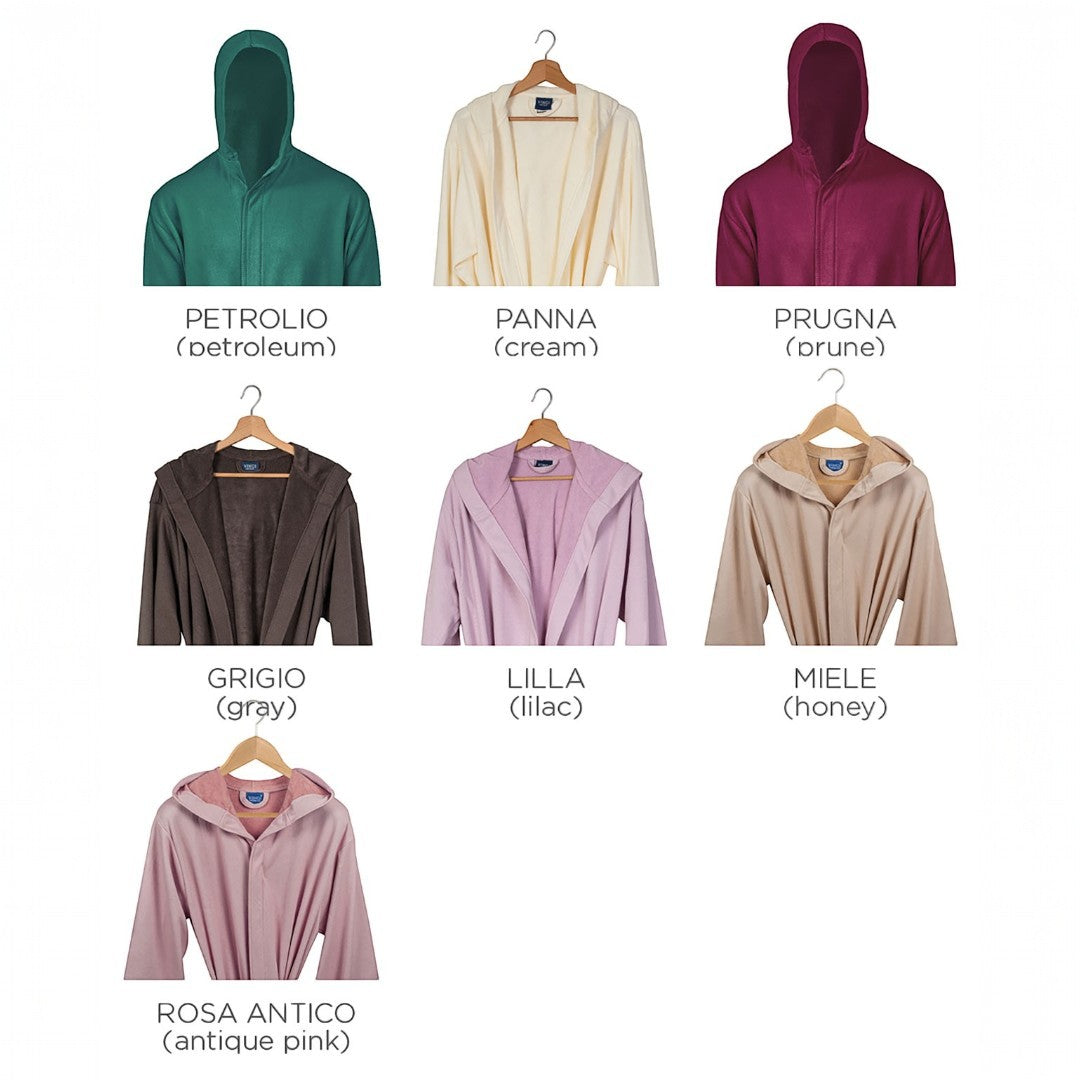 Accappatoio microspugna LISBONA by Vingi