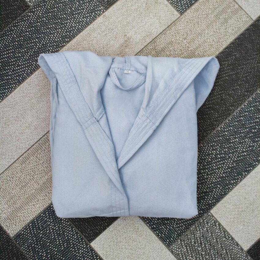 Accappatoio Bambini FITNESS da 4 a 14 anni in Microfibra By Antica Tessitura Italiana