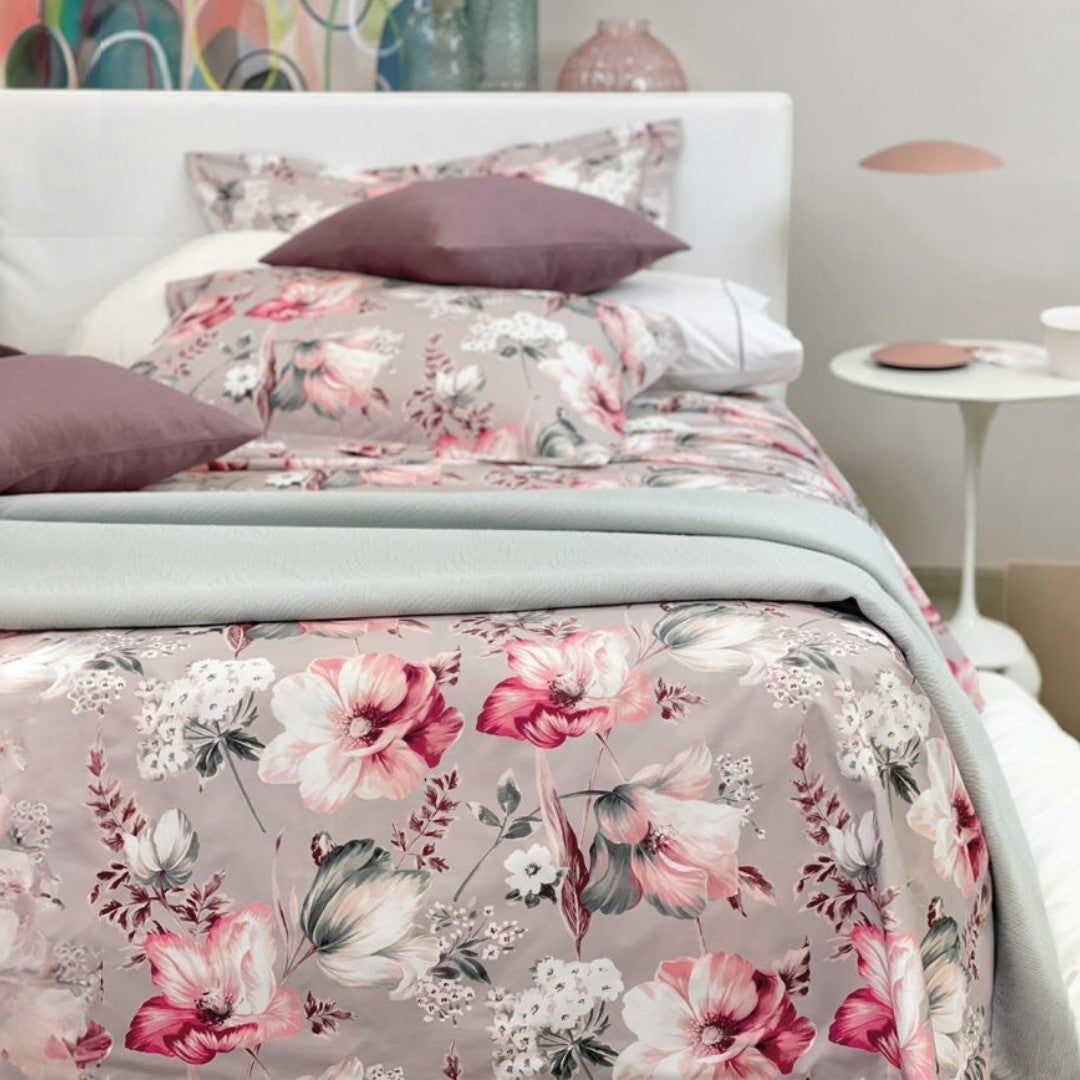 Completo Lenzuola Copriletto ANEMONE By Dondi Svad