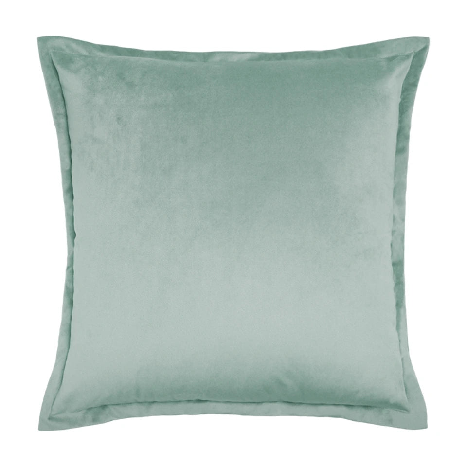 Federa cuscino arredo con 4 volani Esla Velvet - Via Roma 60