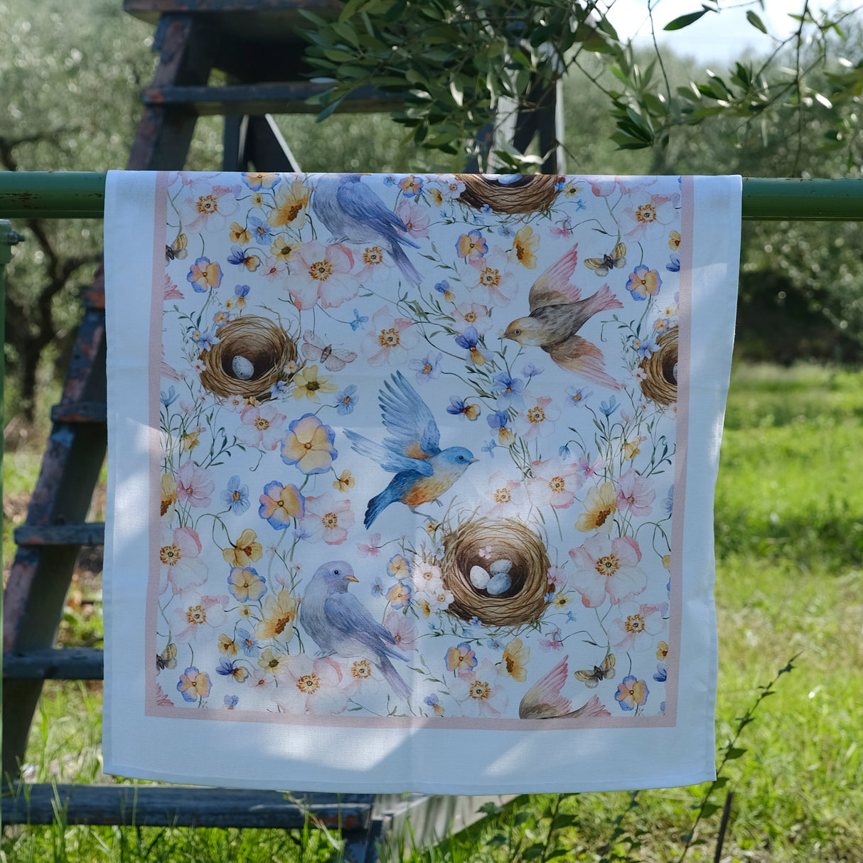 Strofinaccio MELODIA DI PASQUA in Cotone 50x70 cm - Petracchi