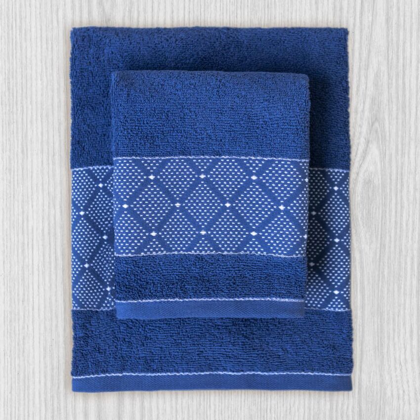 Set Asciugamani 6+6 MOSAICO By Maestri Cotonieri