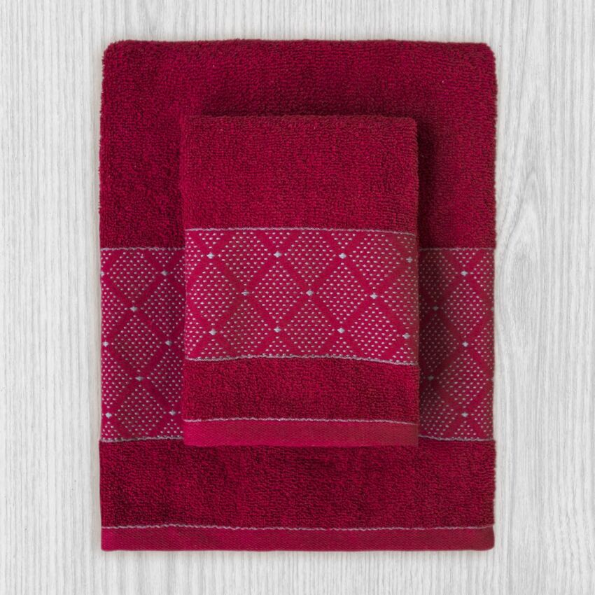 Set Asciugamani 6+6 MOSAICO By Maestri Cotonieri