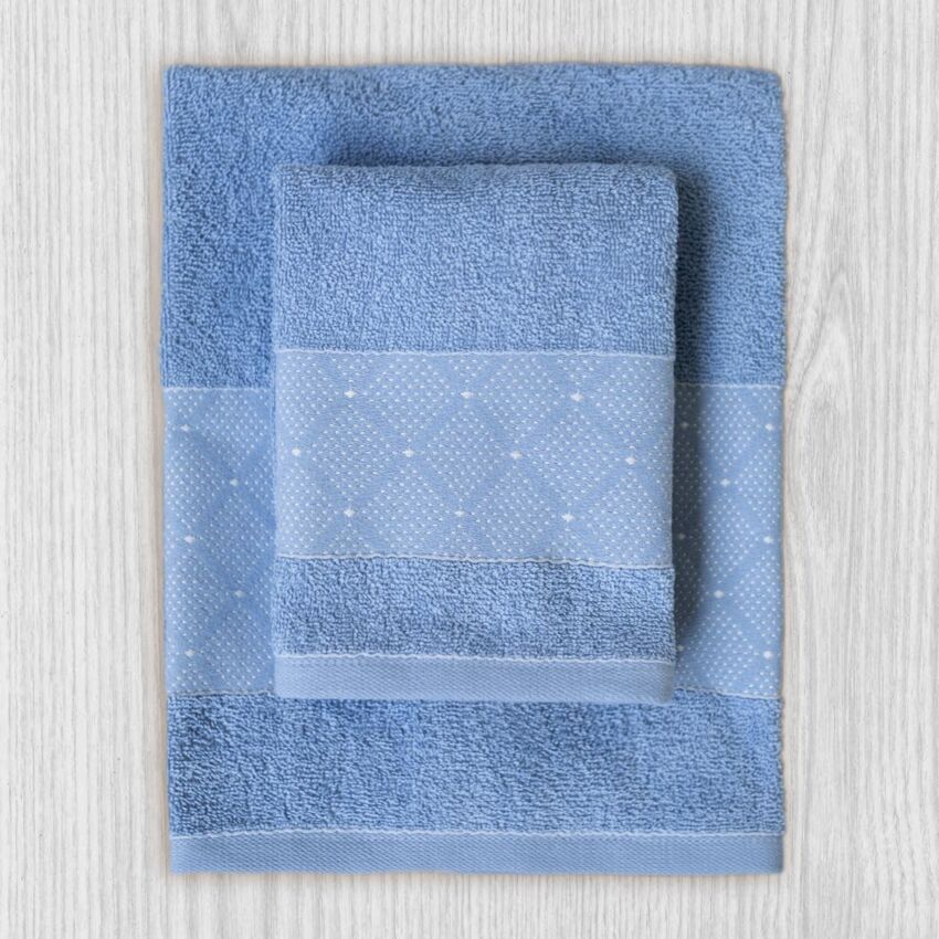 Set Asciugamani 6+6 MOSAICO By Maestri Cotonieri