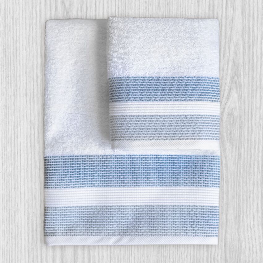 Set Asciugamani 6+6 PUNTINO By Maestri Cotonieri