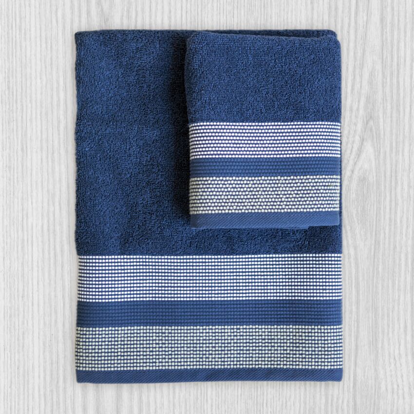 Set Asciugamani 6+6 PUNTINO By Maestri Cotonieri