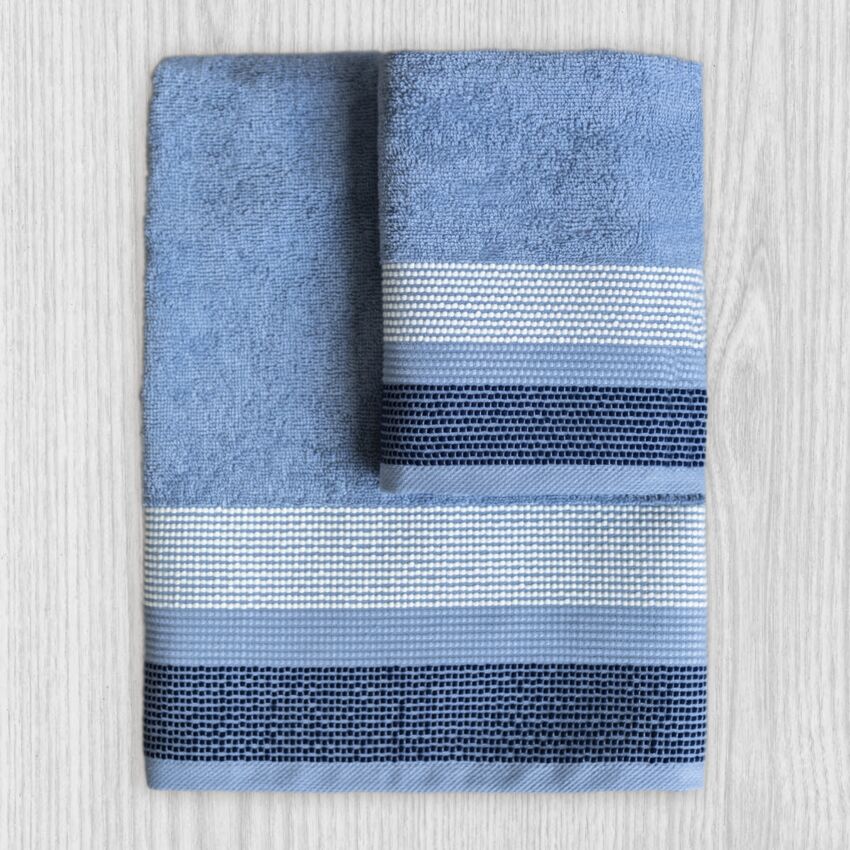 Set Asciugamani 6+6 PUNTINO By Maestri Cotonieri